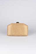 Gold Stony Box Bag V770
