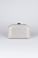 Silver Stony Box Bag V770