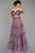 Lavender Mermaid Evening Dress ABU1514