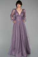 Long Lavender Evening Dress ABU1556