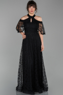 Long Black Evening Dress ABU1555