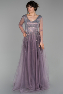 Lavender Long Engagement Dress ABU1495
