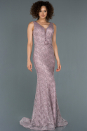 Long Lavender Engagement Dress ABU982