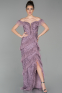 Long Lavender Evening Dress ABU1550