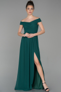 Long Emerald Green Evening Dress ABU1547