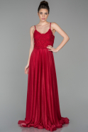 Long Red Engagement Dress ABU1341