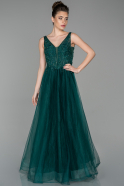 Long Emerald Green Evening Dress ABU1584