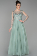 Long Mint Evening Dress ABU1590