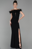 Long Black Mermaid Prom Dress ABU1591