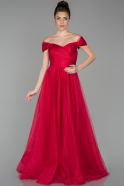 Long Red Evening Dress ABU1585