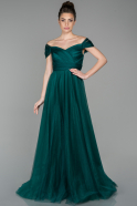 Long Emerald Green Evening Dress ABU1585