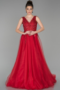 Long Red Haute Couture ABU1582