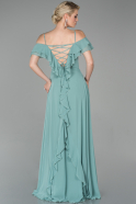 Long Turquoise Evening Dress ABU1600