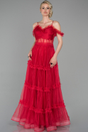 Red Mermaid Evening Dress ABU1514