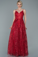Long Red Evening Dress ABU1610