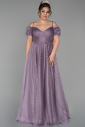 Long Lavender Oversized Evening Dress ABU1500