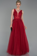 Long Red Evening Dress ABU1630