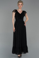 Long Black Evening Dress ABU1389
