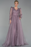 Long Lavender Evening Dress ABU1640