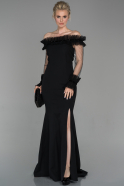 Long Black Evening Dress ABU1641