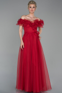 Long Red Evening Dress ABU1642
