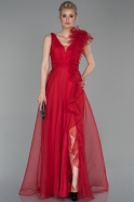 Long Red Evening Dress ABU1649