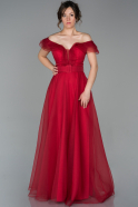 Long Red Evening Dress ABU1668