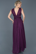 Violet Long Engagement Dress ABU856