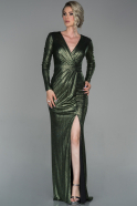 Long Emerald Green Evening Dress ABU1678