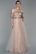 Long Mink Evening Dress ABU1684