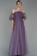 Long Lavender Evening Dress ABU1689