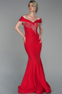 Long Red Evening Dress ABU1690