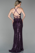 Violet Long Mermaid Prom Dress ABU761