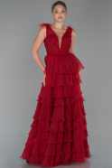 Long Red Evening Dress ABU1705