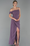 Long Lavender Prom Gown ABU1717
