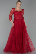 Long Red Evening Dress ABU1707