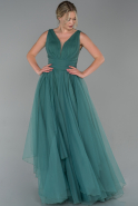 Long Turquoise Evening Dress ABU1727