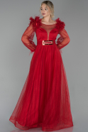 Long Red Evening Dress ABU1718