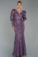 Long Lavender Haute Couture ABU1652