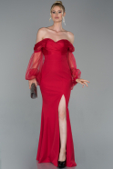 Long Red Evening Dress ABU1696
