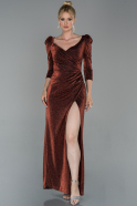Long Copper Evening Dress ABU3894