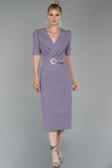 Lavender Midi Night Dress ABK991