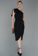 Midi Black Invitation Dress ABK1001