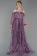 Long Lavender Evening Dress ABU1743