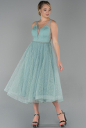Midi Turquoise Invitation Dress ABK1016