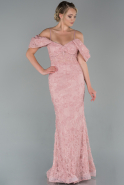 Long Powder Color Mermaid Prom Dress ABU1271