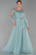 Long Mint Evening Dress ABU1752