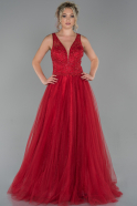 Long Red Evening Dress ABU1786