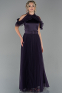 Long Purple Evening Dress ABU1788