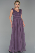 Long Lavender Engagement Dress ABU1790